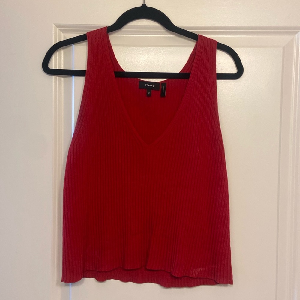 Red Theory Knit Tank